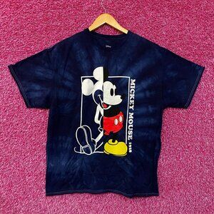 Mickey Mouse tie dye streetwear Tshirt size Extra Large